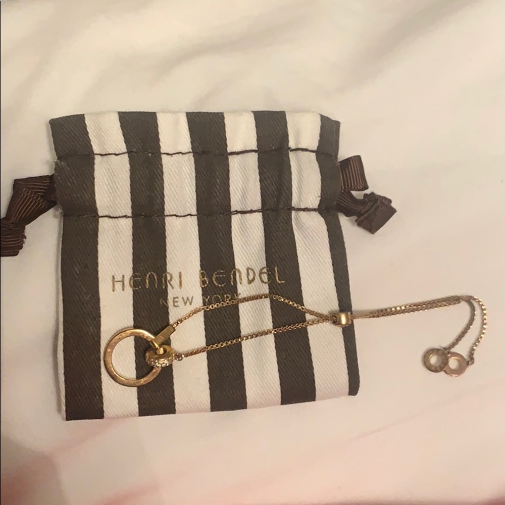 Gold henri bendel bracelet